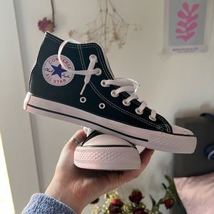 Brand new black converse